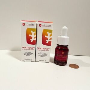 💖🆕💖 2 Erborian Skin Therapy Multi-Perfecting Night Oil - Travel Size